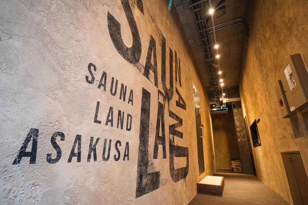 Saunaland Asakusa Tokyo Esterno foto