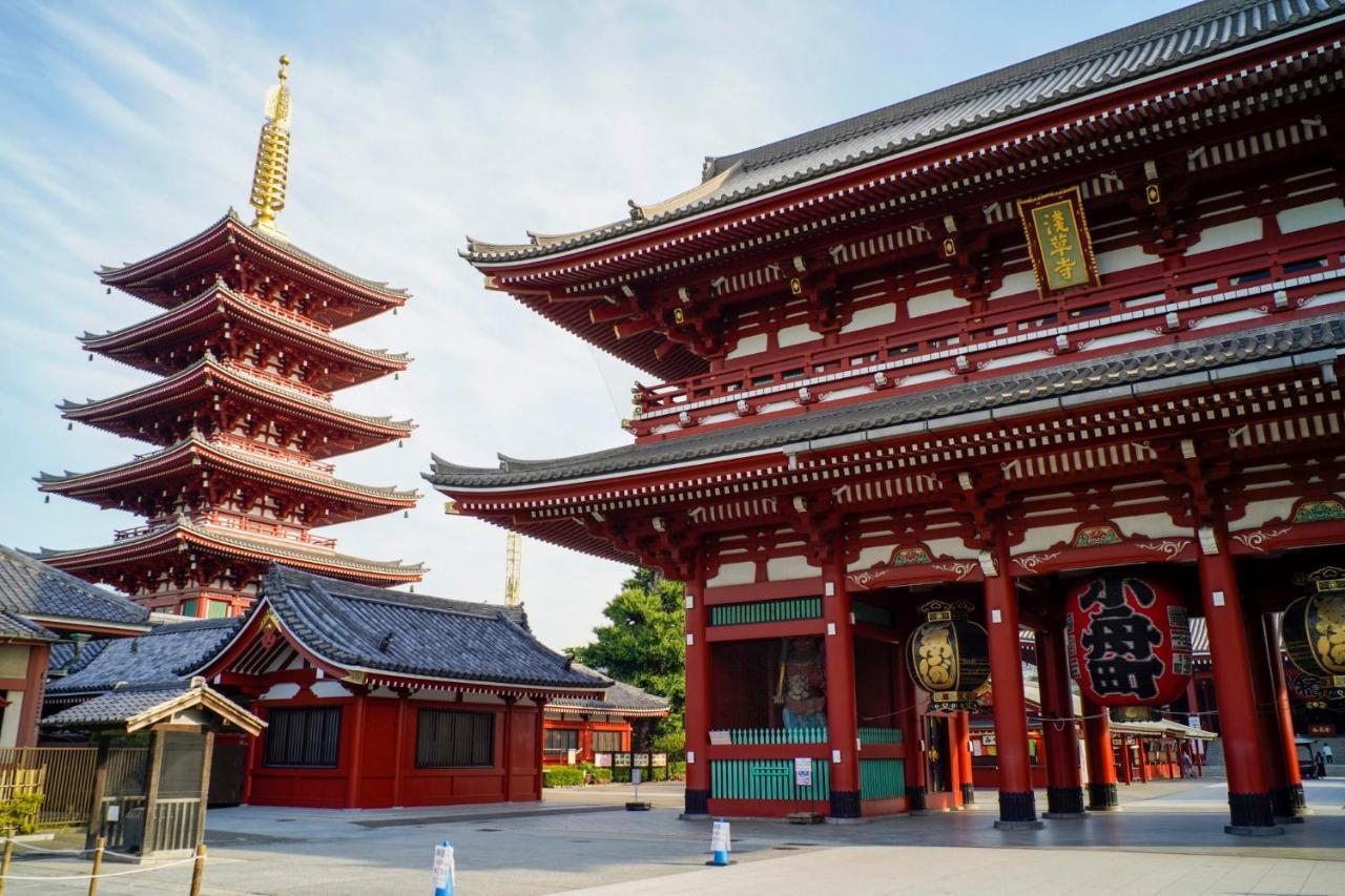Saunaland Asakusa Tokyo Esterno foto